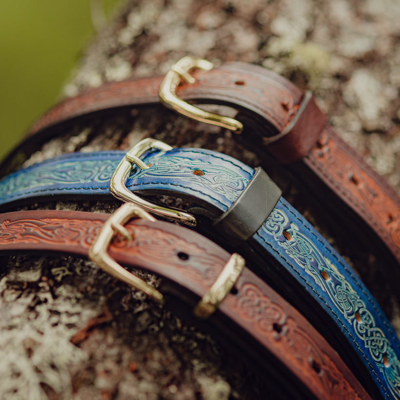 Hand Dyed Belts