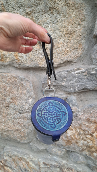 Black Celtic Key Fob