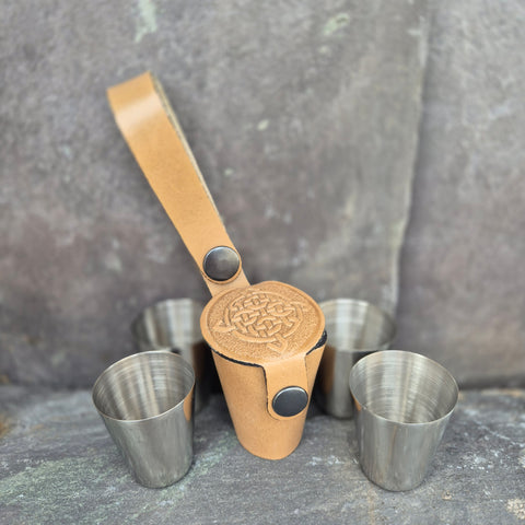 Dram Case with Matching Fob - Taupe