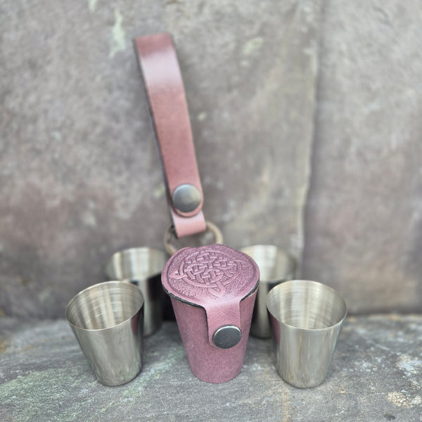 Dram Case with Matching Fob - Mauve