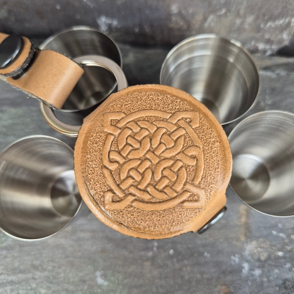 Dram Case with Matching Fob - Taupe
