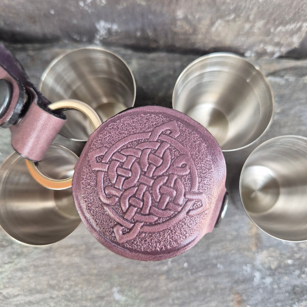 Dram Case with Matching Fob - Mauve