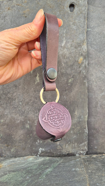 Dram Case with Matching Fob - Mauve