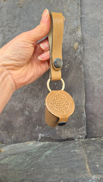 Dram Case with Matching Fob - Taupe