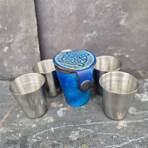 Dram Case - Hand Dyed Blue