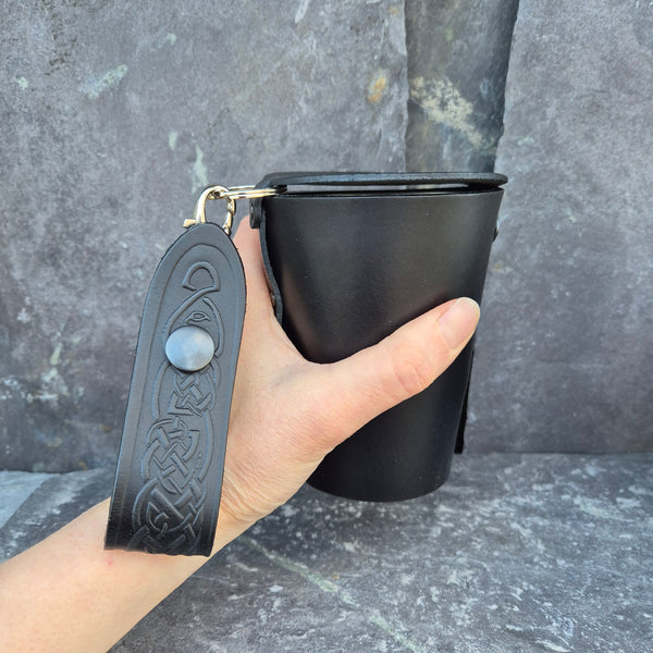 Leather Case and Cup Set