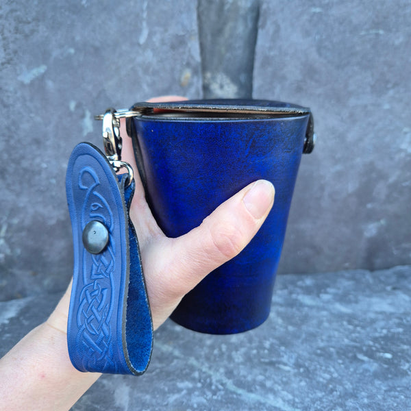 Leather Case and Cup Set