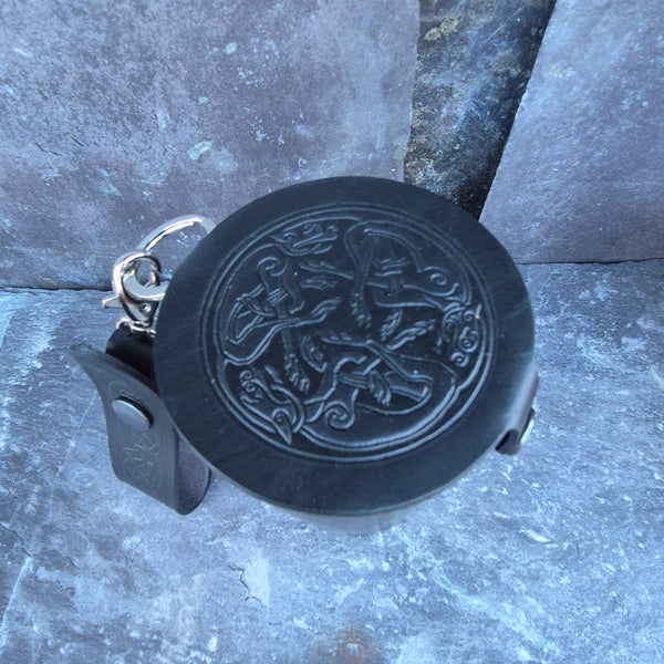 Leather Case and Cup Set