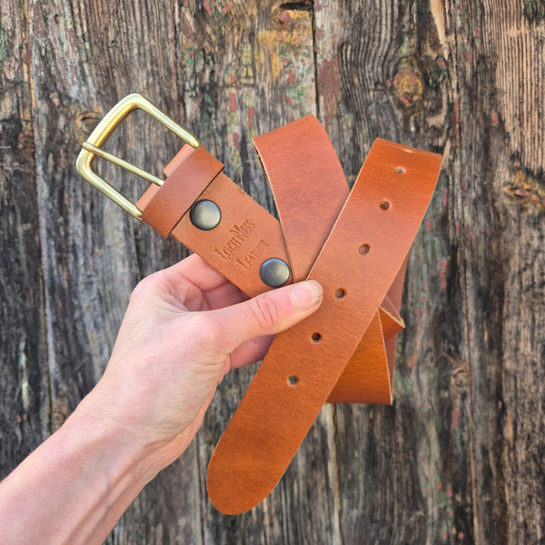Wide Brown Belt XL