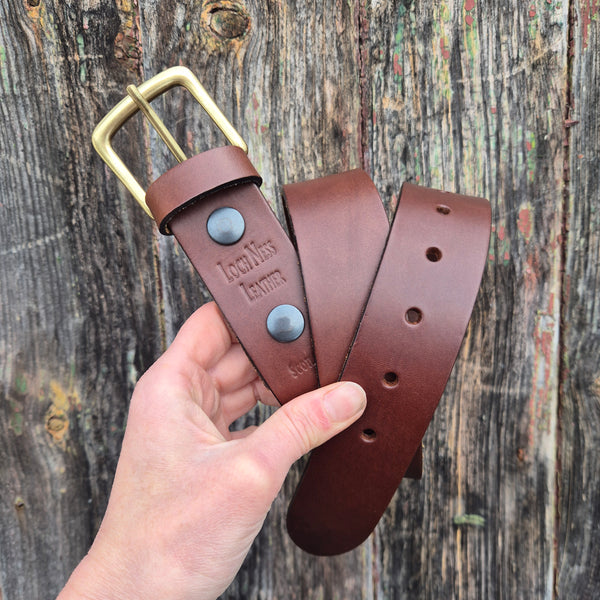 Wide Brown Belt M