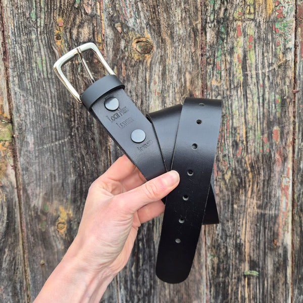 Wide Black Belt M