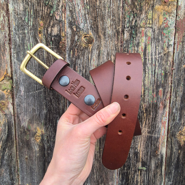 Wide Brown Belt M