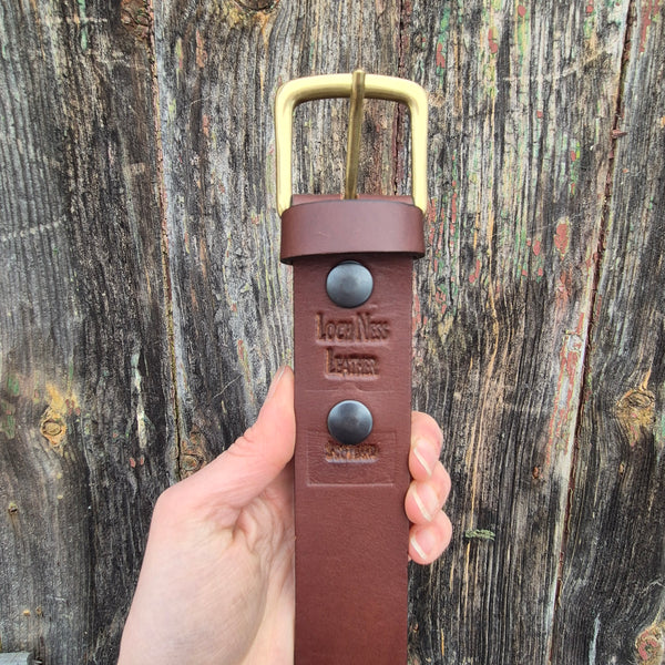 Wide Brown Belt M