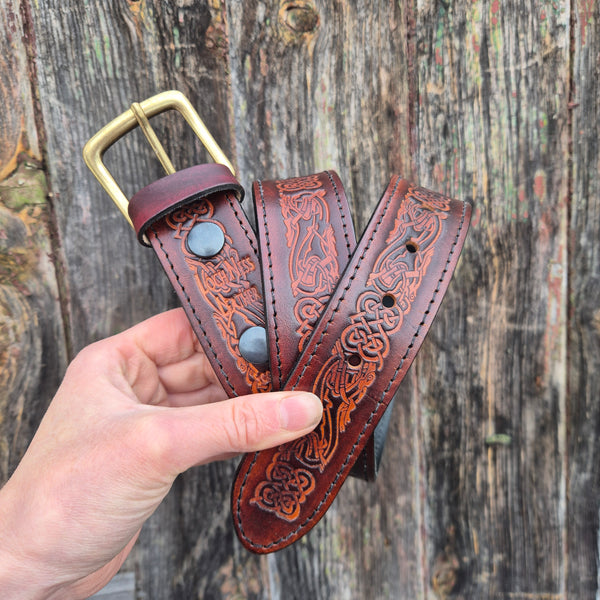 Hand Dyed Belt - M