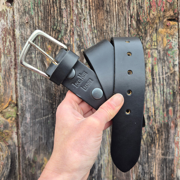 Wide Black Belt M