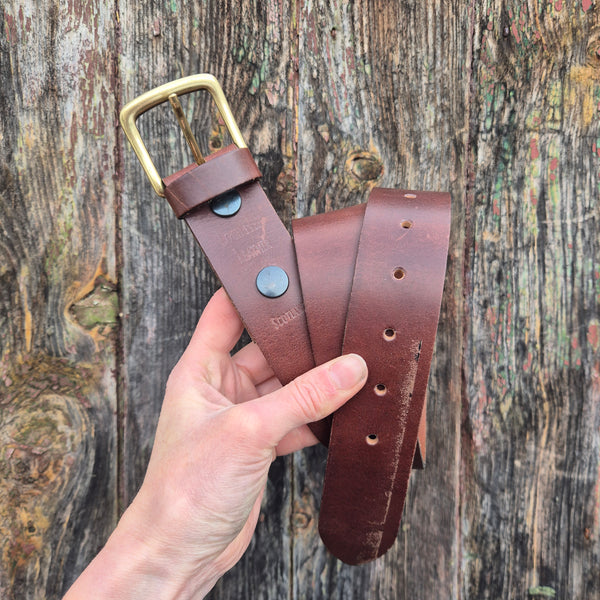Wide Brown Belt M