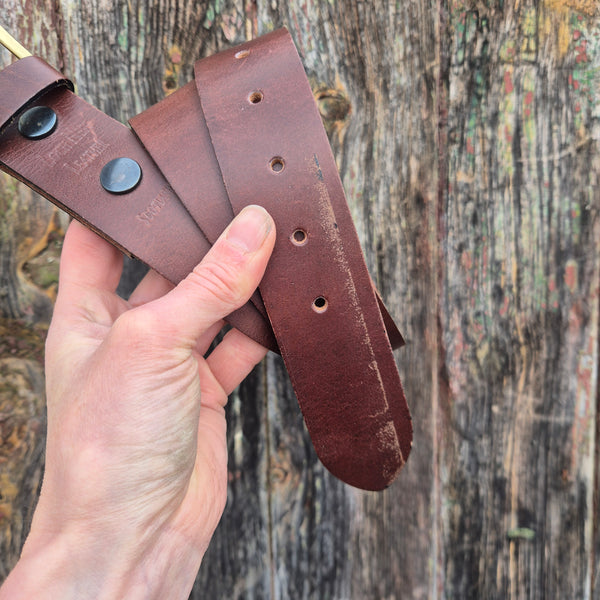 Wide Brown Belt M