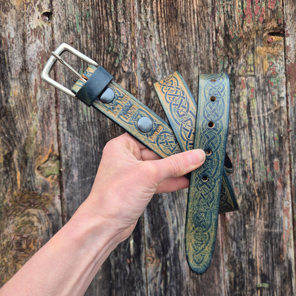 Hand Dyed Belt - L