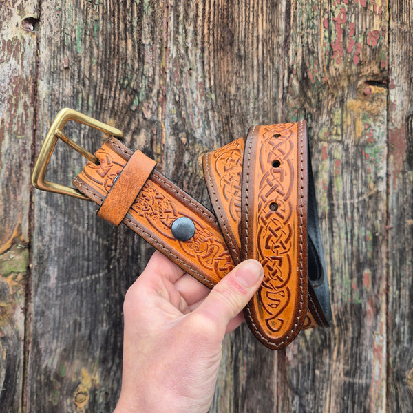 Hand Dyed Belt - M