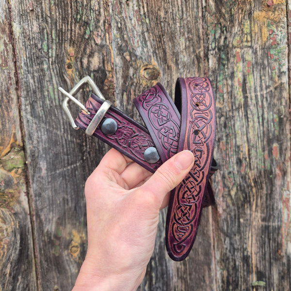 Hand Dyed Belt - S