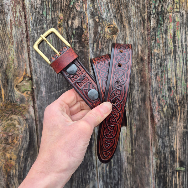 Hand Dyed Belt - S