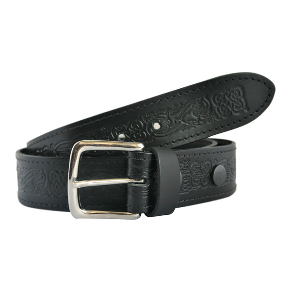 Celtic Dragon Black Wide