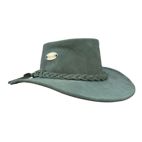 Green Suede - Highland Hat